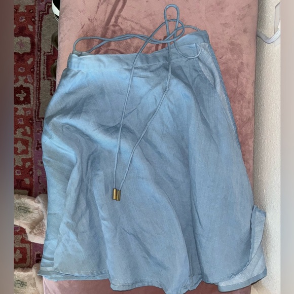 Free People Smocked Bohemian Milkmaid SET Bodysuit & Skirt - Picture 12 of 13